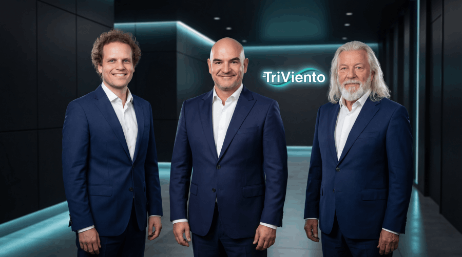 Die Gründer von Triviento: Tobi, Sijtze und Thomas